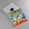 Wanduhr - Quadrat - Glasuhr - Park Natur - 30x30cm - Produktbild-Vorschau 2