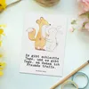 Mr. & Mrs. Panda Postkarte Fuchs Hase Freunde treffen - Produktbild-Vorschau 2