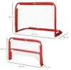Homcom HOMCOM futbalové bránky futbalová sieť sada 2 mini Náhľad obrázku produktu 3