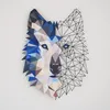 Wallity, Metal Wolf Wall Art - APT721, Wanddeko, Produktbild-Vorschau 2