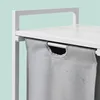 Cestino portabiancheria Relaxdays con 3 sacchi, 150 L, Anteprima dell’immagine prodotto 6