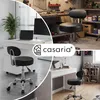 CASARIA® Rollhocker mit Lehne Höhenverstellbar 10cm Produktbild-Vorschau 6