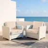 Coussins pour salon de jardin déhoussable 50x50cm Beige Voir les images du produit 2