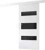Posuvné dvere BARRET 4 - 96 cm, biele Náhľad obrázku produktu 2
