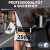 Laufgürtel Handy Lauftasche Jogging 4 Taschen Wasserdicht Produktbild-Vorschau 5