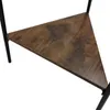 BEGRYF Wieszak na płaszcze z półkami 49x49x179 cm czarny Podgląd zdjęcia produktu 11