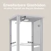 VR-Wohnideen Sammlervitrine, Silber, 176x37x33 cm, 4 Produktbild-Vorschau 5