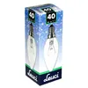 10 x Leuci Glühbirne Kerze 40W E14 klar Glühlampe 40 Watt Produktbild-Vorschau 3