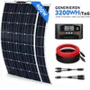 400W 18V Solarpanel Flexible Monokristallin Solarmodule Produktbild-Vorschau 1