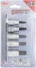 BGS technic Bit Socket Set, Stal chromowo-wanadowa, 298 mm, Podgląd zdjęcia produktu 3