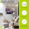 ARTland Wandbild Alu für Innen & Outdoor Cobra in Produktbild-Vorschau 2
