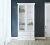 Vitrine - Vitrine blanche 41,6 x 96,2 x 200,8 cm (h) Voir les images du produit 11