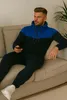 Herren Jogginganzug | Freizeitanzug 984 schwarz/blau | M Produktbild-Vorschau 6