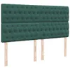 Boxspringbett mit Matratze Dunkelgrün 180x200 cm Samt Produktbild-Vorschau 8