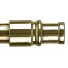 Close-up of a brass-colored curtain rod connector. Podgląd zdjęcia produktu