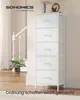 SONGMICS Kommode, Schrank, 5 Stoffschubladen, Produktbild-Vorschau 3