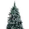 Sapin de Noël artificiel avec cônes et neige 180 cm Voir les images du produit 1