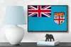 Holzschild Flagge Fidschis 18x12 cm Retro Flag of Fiji Produktbild-Vorschau 5