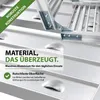 TRUTZHOLM 2x Auffahrrampe klappbar Alu 180 cm Traglast 400 Produktbild-Vorschau 2