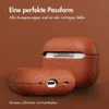 Accezz Echtes Leder Case AirPods Pro 2 - Cognac Produktbild-Vorschau 4
