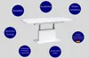 Design Couchtisch Tisch DC-1 - stufenlos höhenverstellbar Produktbild-Vorschau 3