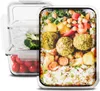 classbach Frischhaltedosen Glas mit Deckel | 3er Set | für Produktbild-Vorschau 9