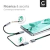 CELLONIC Adattatore da USB C a Jack per cuffie e ricarica, Anteprima dell’immagine prodotto 5