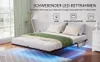 Lit métallique suspendu 160 x 200 cm avec éclairage LED, Voir les images du produit 18