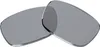 Two gray sunglass lenses are shown against a white background. Podgląd zdjęcia produktu
