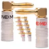 NEXMEX Bananenstecker 90° winkel 4mm 12x schraubbar Produktbild-Vorschau 1