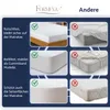 Wasserdichter Matratzenschoner 100x200 cm – Atmungsaktive, Produktbild-Vorschau 6