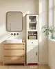 VASAGLE Badezimmerschrank im Landhausstil, Badschrank Produktbild-Vorschau 6