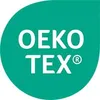 A teal circular logo with white text. Produktbild-Vorschau