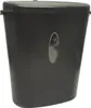 A black paper shredder is shown against a white background. Produktbild-Vorschau