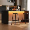 Merax Kücheninsel mit LED-Beleuchtung, Sideboard mit Produktbild-Vorschau 3