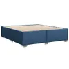 Design Bettgestell ohne Matratze Blau 180x200 cm Stoff, Produktbild-Vorschau 6