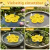 2er Set Schwimmende Bienentränke Blumenform, Anti-Rutsch Produktbild-Vorschau 7