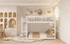Etagenbett 140 x 200 cm, niedriges Kinderbett mit hoher Produktbild-Vorschau 10