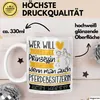 Pferdebesitzerin Tasse Geschenk Spruch Wer Will Schon Produktbild-Vorschau 3