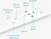 Navaris LED Deckenleuchte 40cm - Dimmbar Produktbild-Vorschau 4