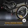 HOMCOM Fahrradanhänger Lastenanhänger für Fahrrad 40kg Produktbild-Vorschau 6
