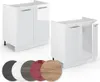 Spülenunterschrank Vicco Fame-Line Weiß Hochglanz 80 cm Produktbild-Vorschau 5