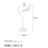 Opviq, Hochwertige Tischlampe, Schwarz und Gold, 19 x 29 x Produktbild-Vorschau 7