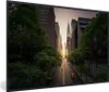 MuchoWow® MuchoWow® Gerahmtes Poster New Yorker Straße am Produktbild-Vorschau 1
