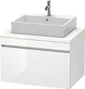 Konsolenunterschrank DURASTYLE 512x800x548mm basalt Produktbild-Vorschau 1