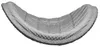 Profile Design Ergo Armrest Pad Argento Argento Taglia Anteprima dell’immagine prodotto 5
