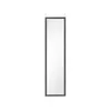 Türspiegel RIA 30x120 Rahmen Schwarz Produktbild-Vorschau 7