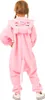 Pigiama Onesie Kigurumi Travestimento Costume Rosa Pig Baby Anteprima dell’immagine prodotto 4