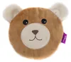 Habibi Plush Midi Wärmekissen Bär rund braun mit 100% Hirse Produktbild-Vorschau 4