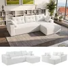 GLP Modulares Ecksofa 256 cm aus Cord, 4-Sitzer mit Produktbild-Vorschau 3